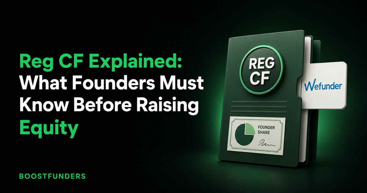 Reg CF explained: a founder's guide to Regulation Crowdfunding and equity fundraising